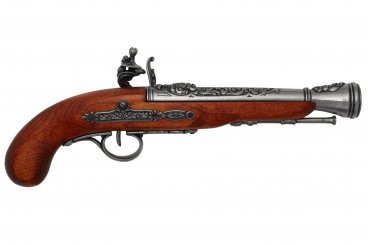 Flintlock pirate pistol, 18th. C. (left-handed) - Pistols 