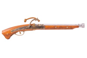 Matchlock pistol, Japan 1800 (Victoria and Albert museum)